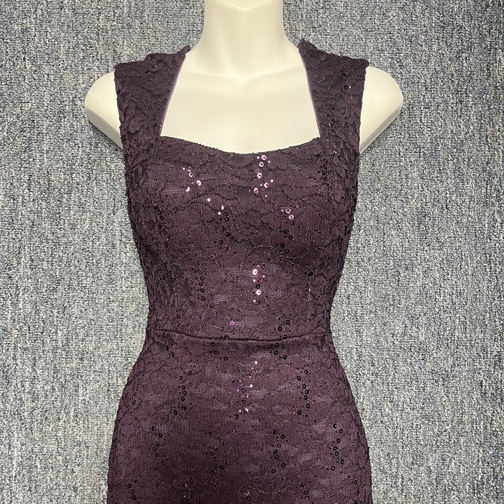 La Scala Formal Purple Dress